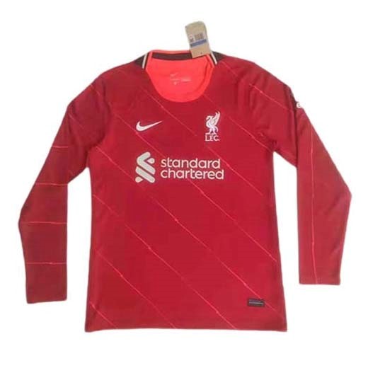 Thailande Maillot Liverpool Domicile ML 2021-22